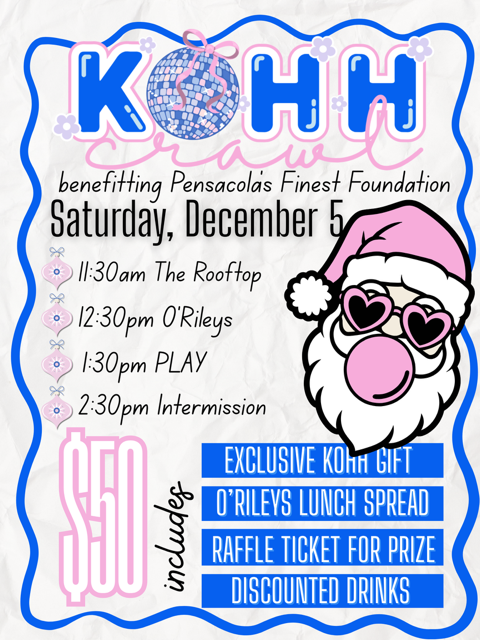 KOHH Holiday Bar Crawl | Member Ticket