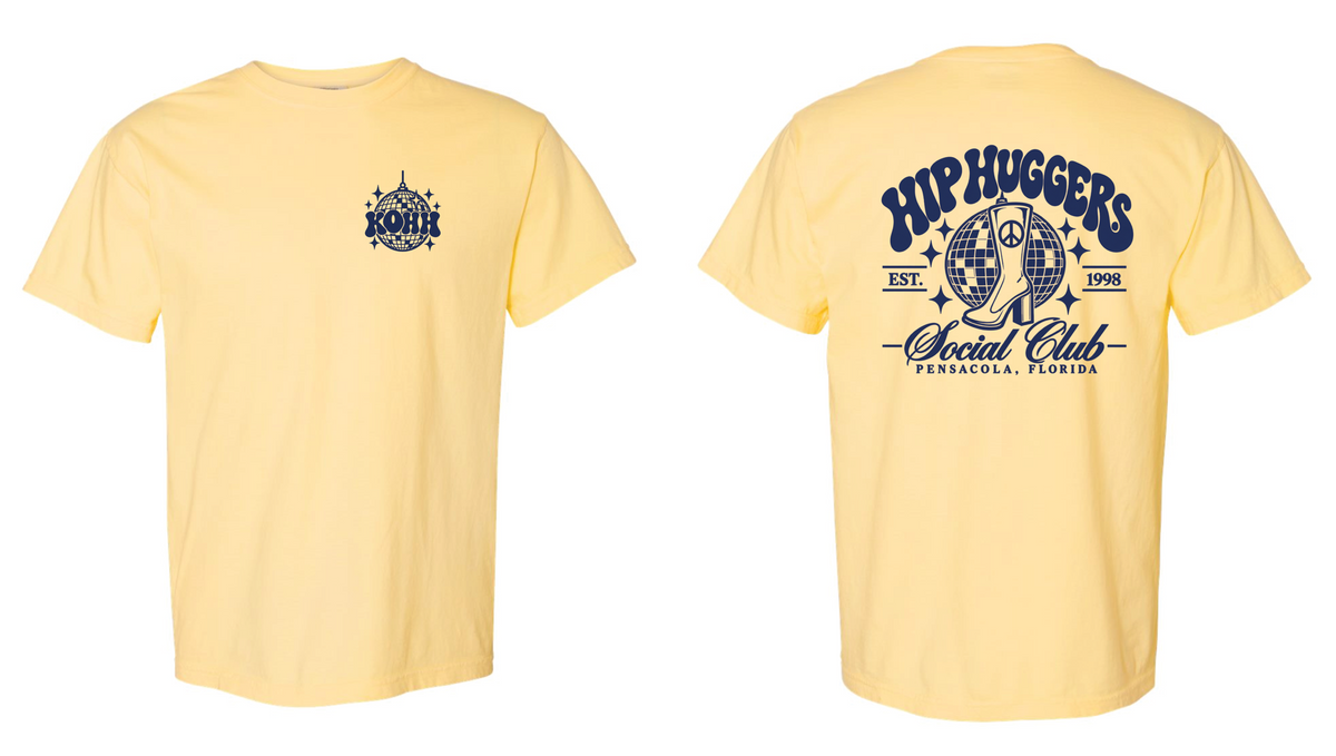 Hip Huggers Social Club T-shirt (Pre-order)