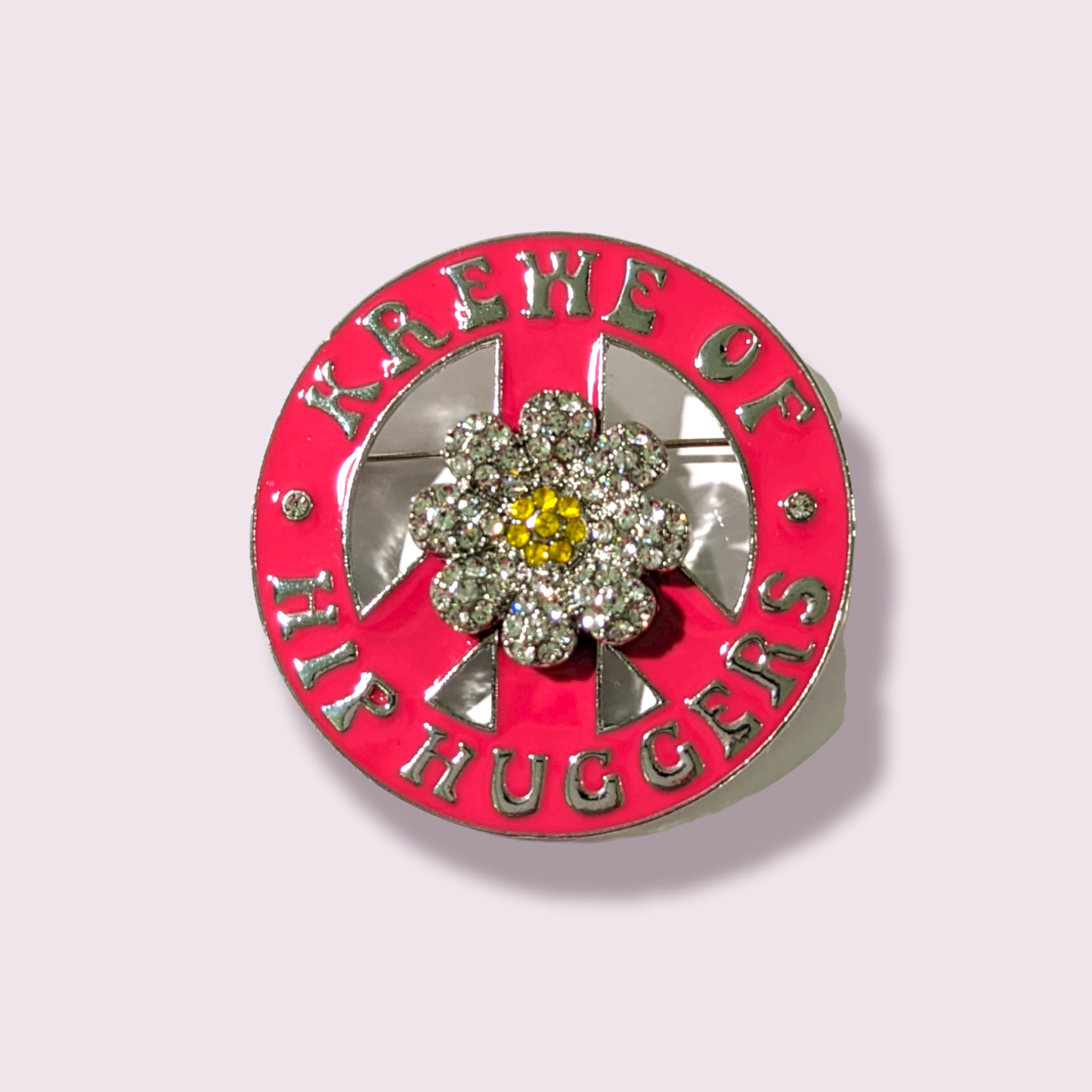 Pin - Peace Daisy Bling Pin