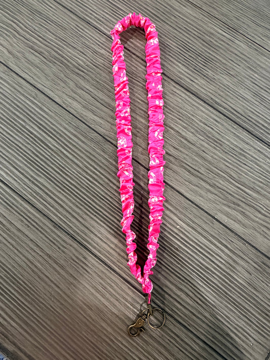 KOHH Branded Scrunchy Satin Lanyard