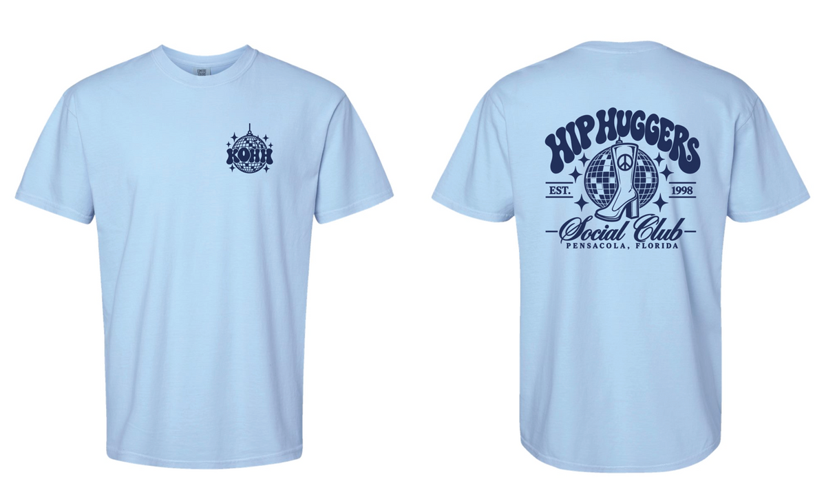 Hip Huggers Social Club T-shirt (Pre-order)