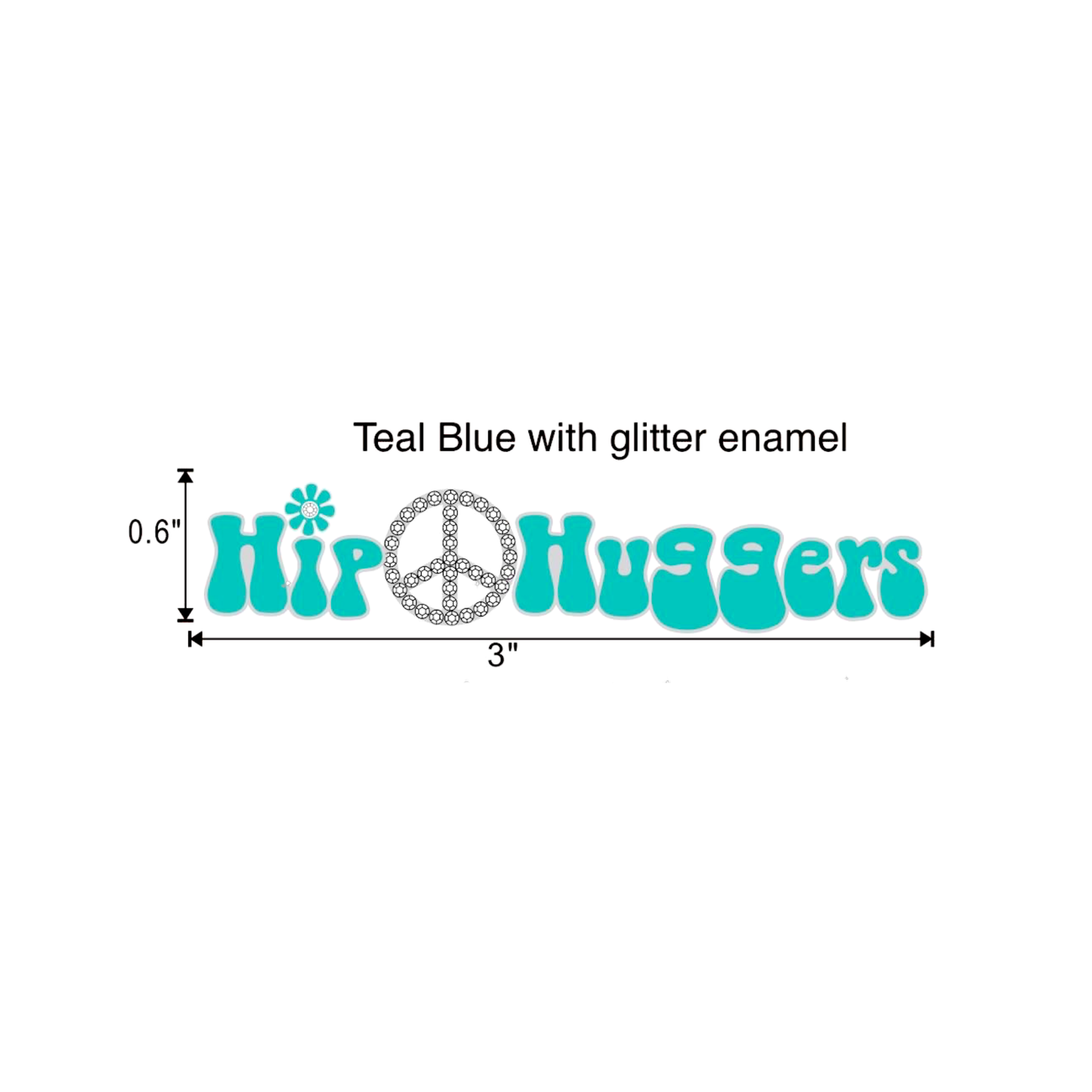 Pin Teal HH Logo bling