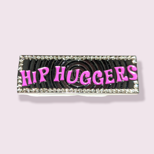 Pin Hip Hugger Swirl Bling Pin - 2"